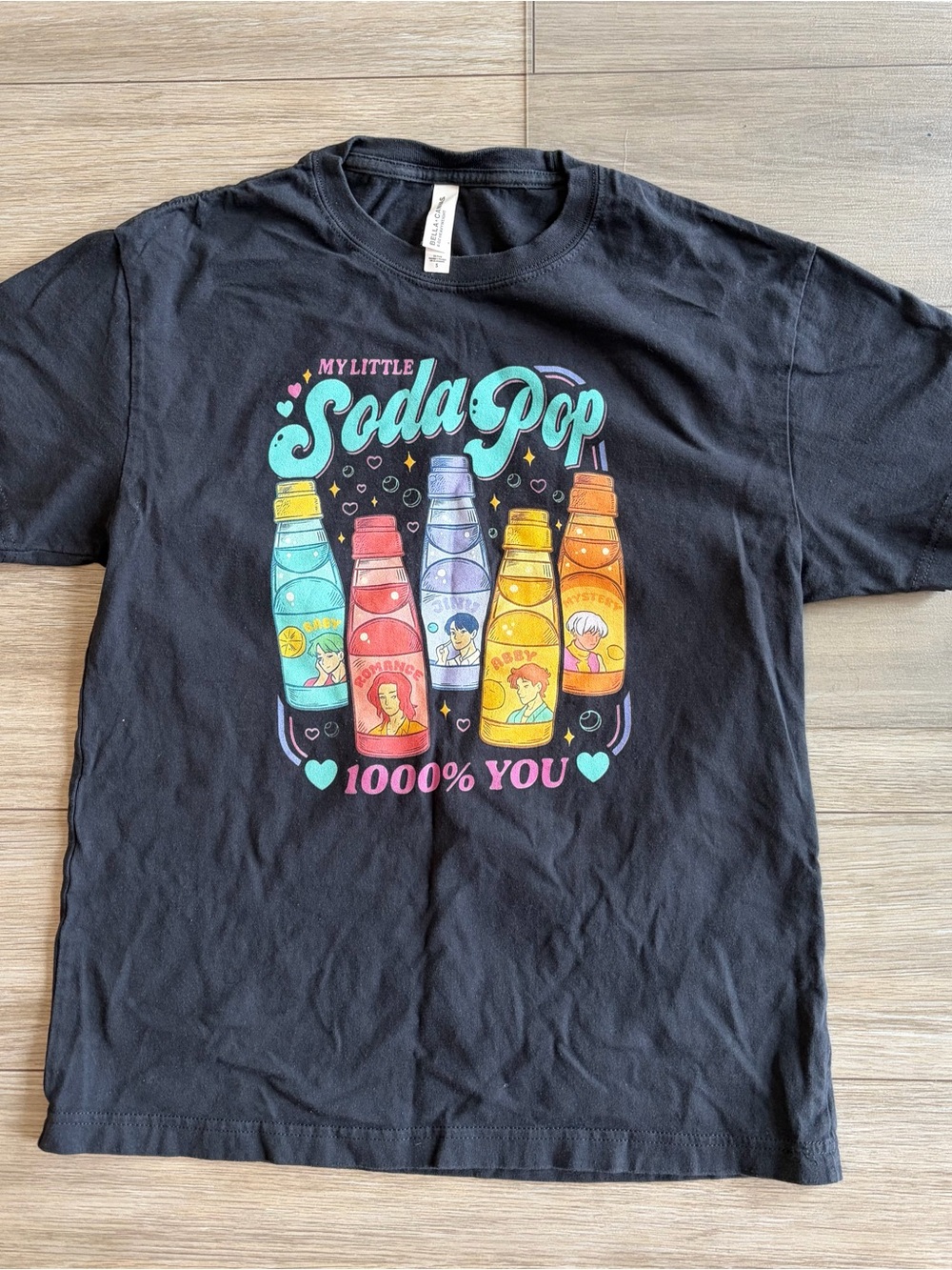 K-pop Demon Hunters Saja Boys “My Little Soda Pop” teeshirt size small